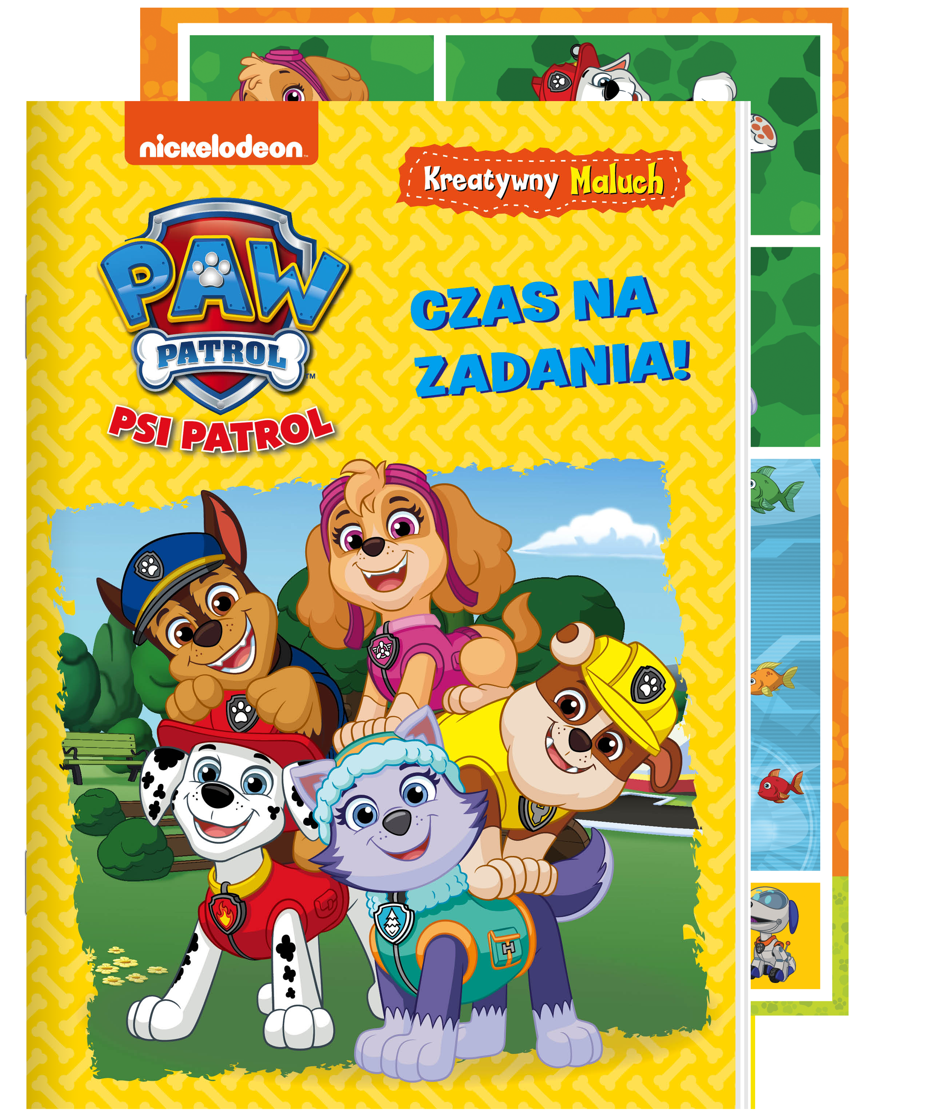 Psi Patrol. Kreatywny maluch. Czas na zadania!