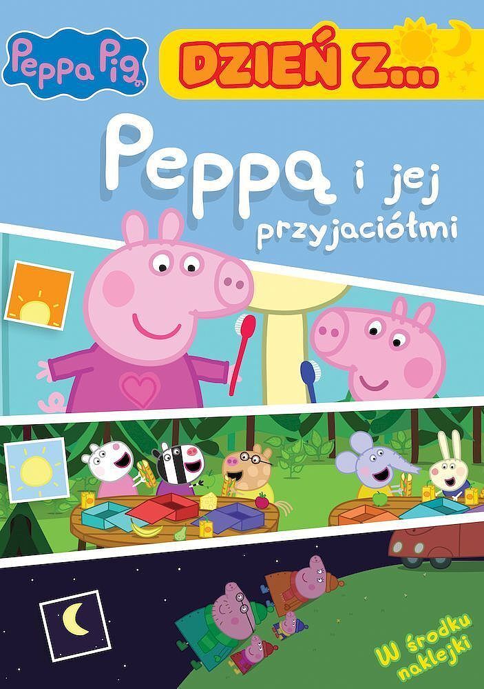 Peppa Pig. Dzień z ... Cz.1 Peppą i jej przyjaciółmi