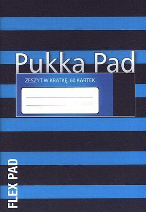 Zeszyt B5 w kratkę. 60 kartek Navy Blue Flex Pad PUKKA PAD