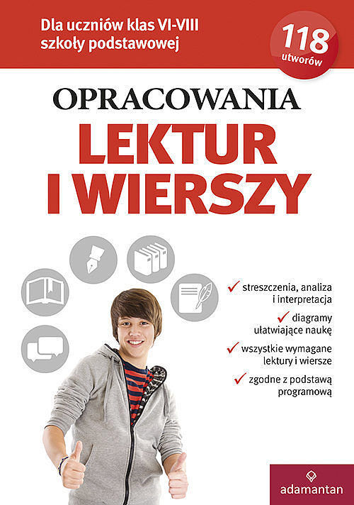 Opracowania lektur i wierszy kl. VI-VIII SP 2018