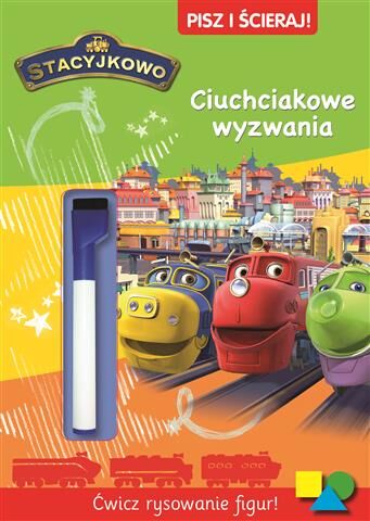 Ciuchciakowe wyzwania stacyjkowo pisz i ścieraj
