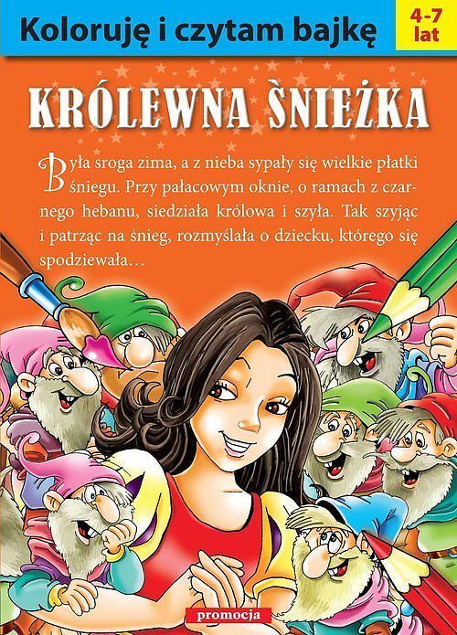 Koloruję i czytam bajkę - Królewna Śnieżka