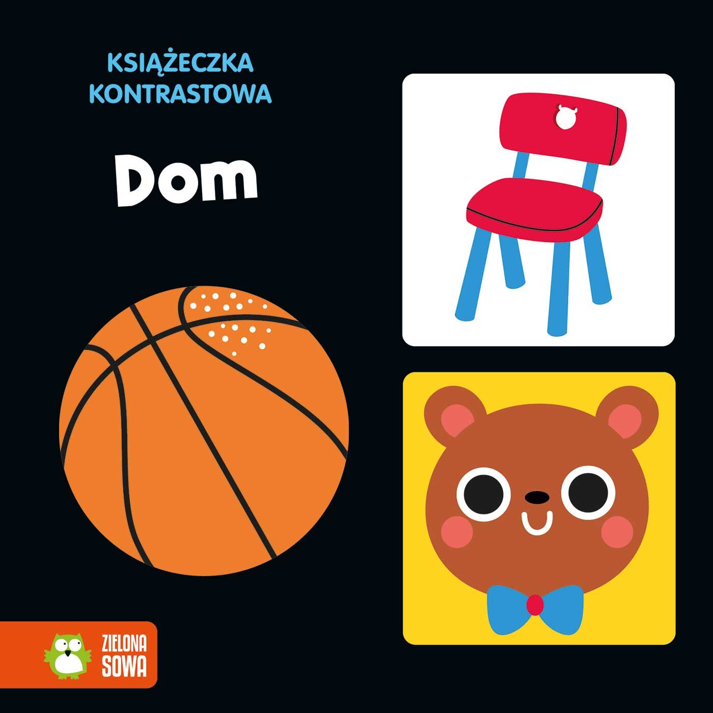 Książeczka kontrastowa. Dom