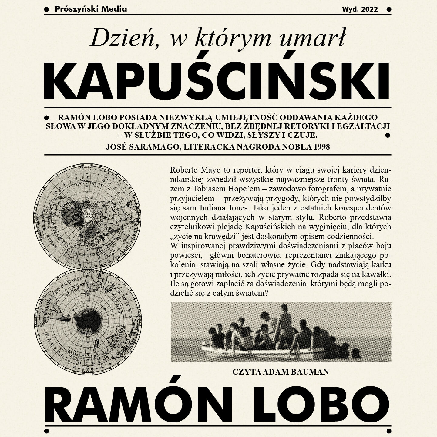 Dzień, w którym umarł Kapuściński (audiobook MP3)