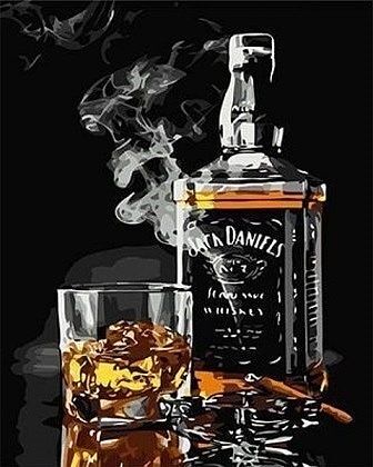 Malowanie po numerach jack daniels