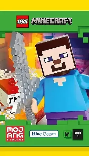 Lego minecraft tcc saszetki z kartami 1 szt. Mix