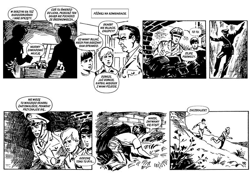Z archiwum Jerzego Wróblewskiego - 13 - Tajemnica starego zamku / Pościg za cieniem
