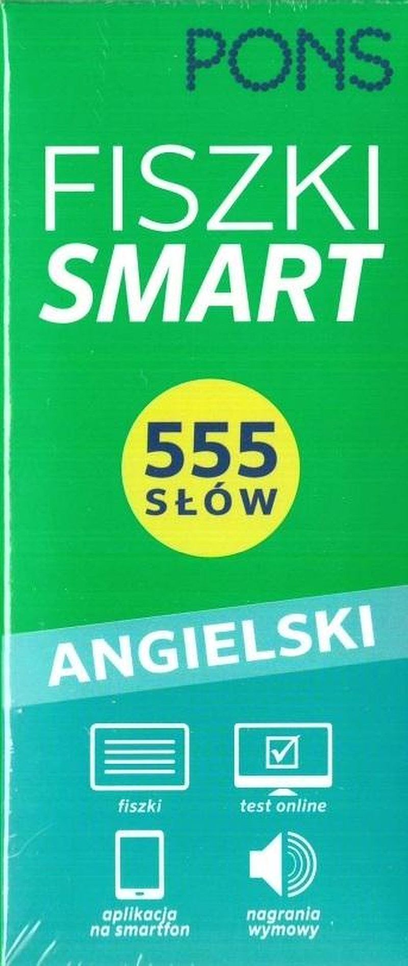 Fiszki Smart 555 słów Angielski
