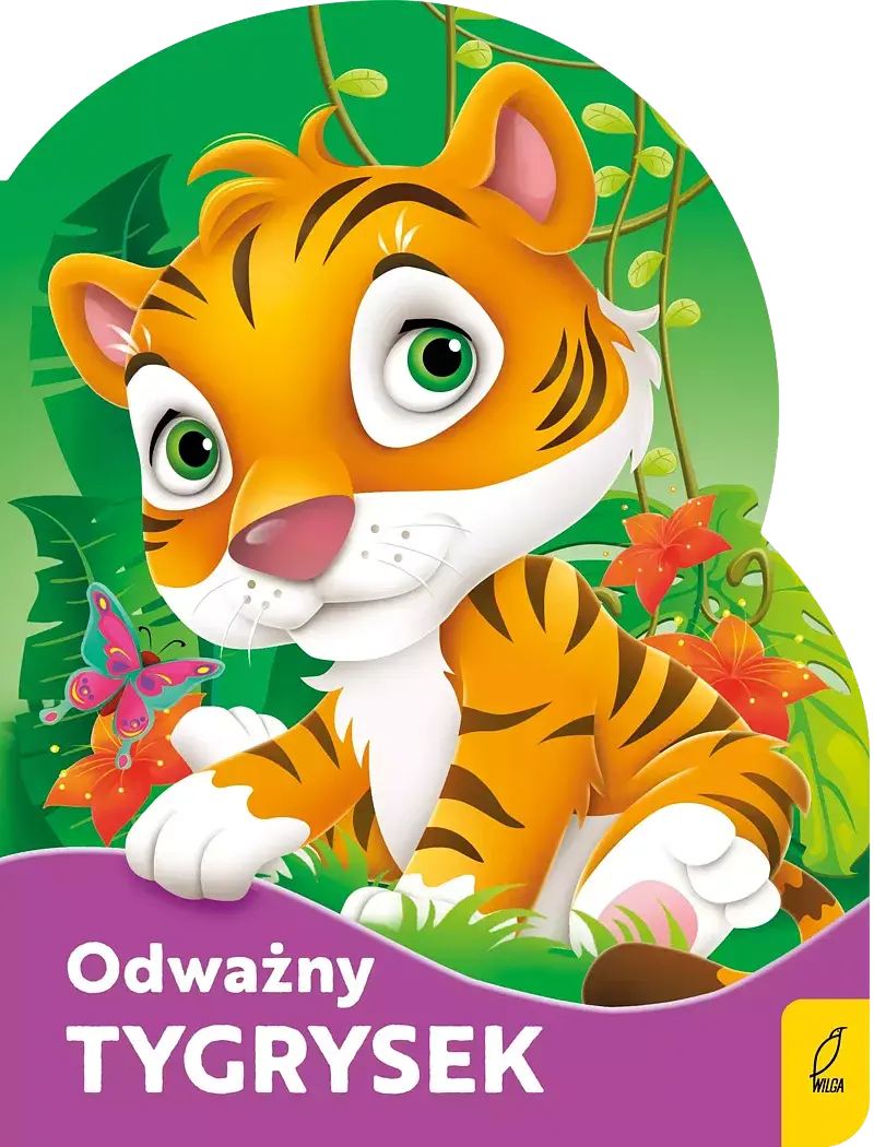 Wykrojnik. Odważny tygrysek