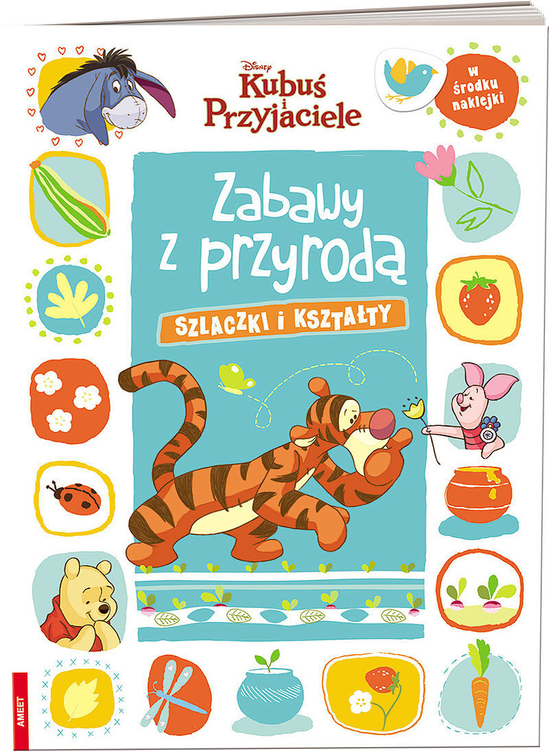 Disney kubuś i przyjaciele zabawy z przyrodą szlaczki i kształty zp-9102