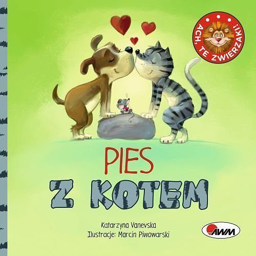 Ach te zwierzęta Pies z kotem