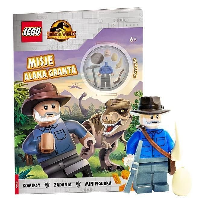 Lego jurassic world misje alana granta lnc-6204