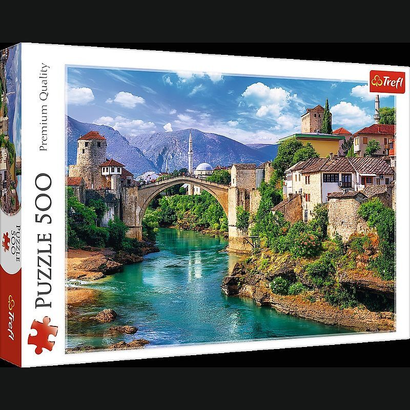 Puzzle 500 stary most w mostarze bośnia i hercegowina 37333