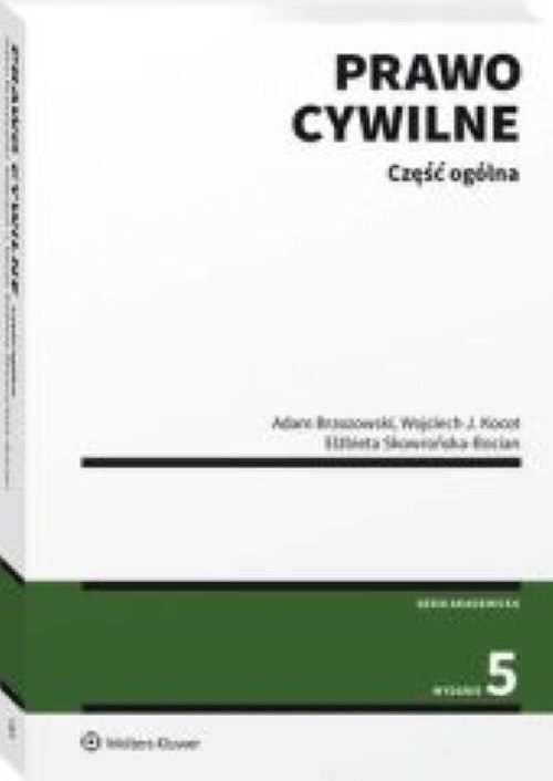Prawo cywilne. Część ogólna w. 5/22