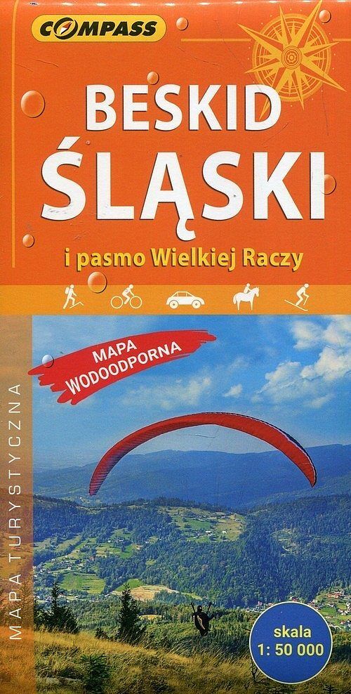 Beskid Śląski Wodoodporna mapa turystyczna w skali 1:50 000