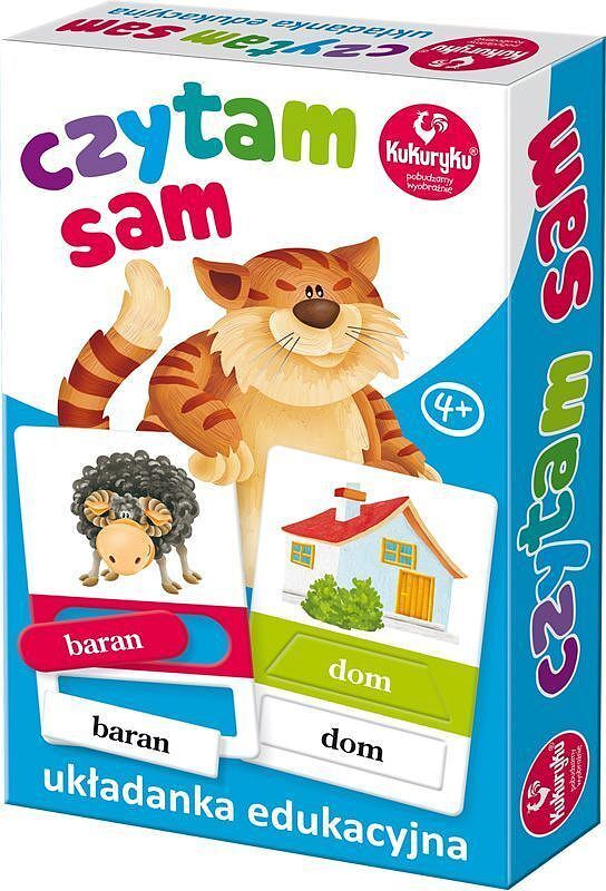 Układanka edukacyjna czytam sam