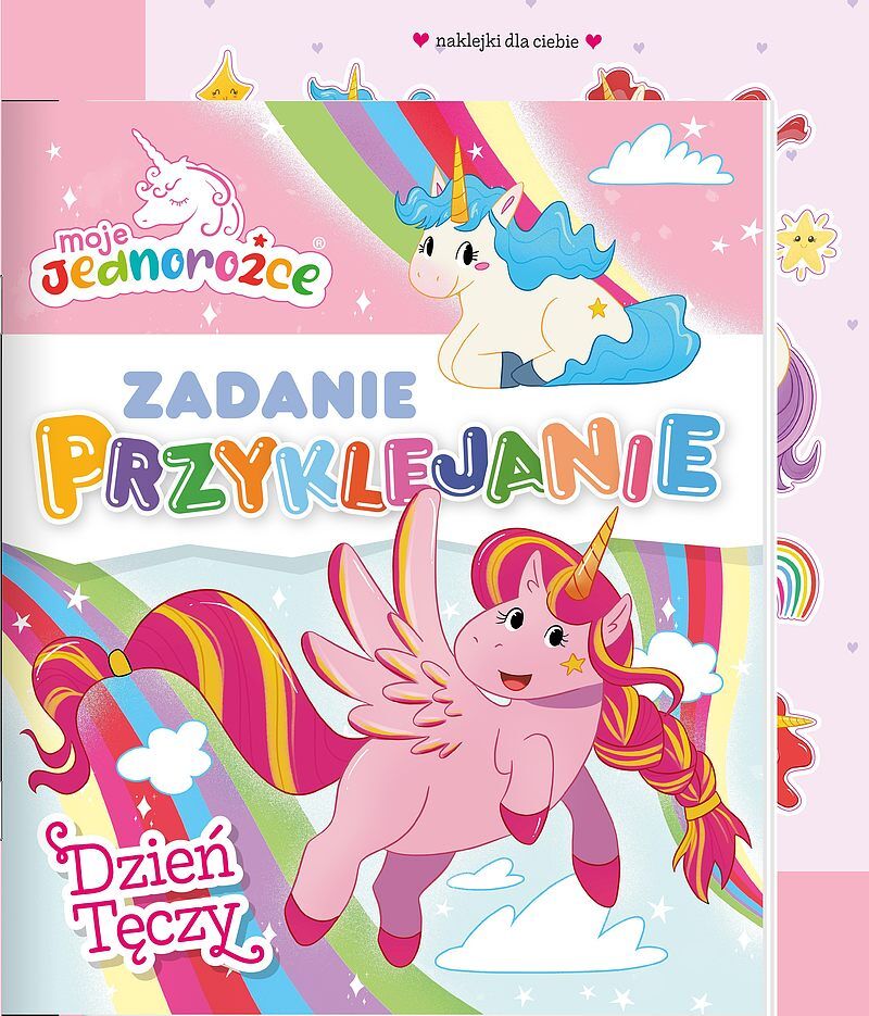 Moje Jednorożce Zadanie Przyklejanie cz. 3 Dzień tęczy