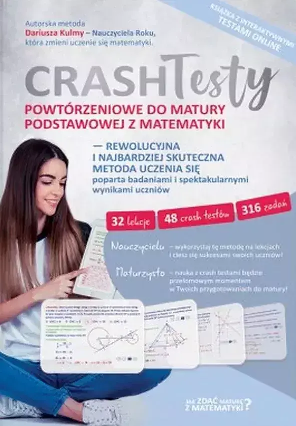 Crash testy powtórzeniowe do matury podstawowej z matematyki