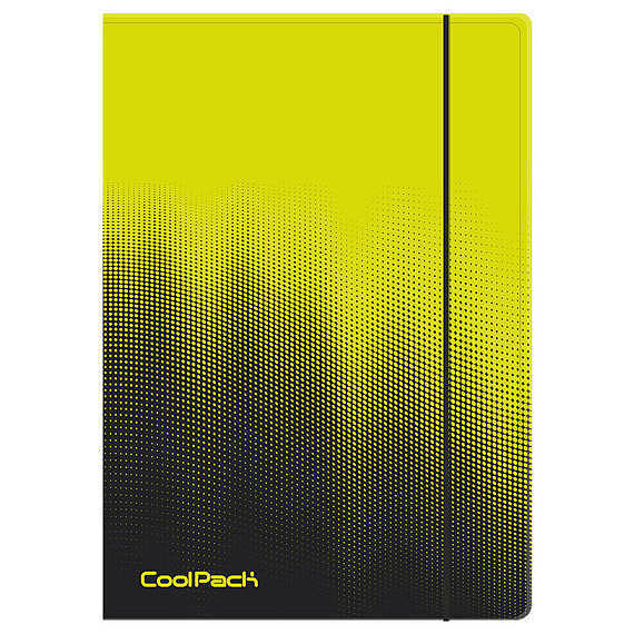 Teczka na gumkę a4 coolpack gradient lemon