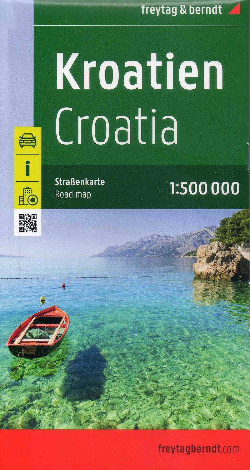 Mapa chorwacja 1:500 000 fb