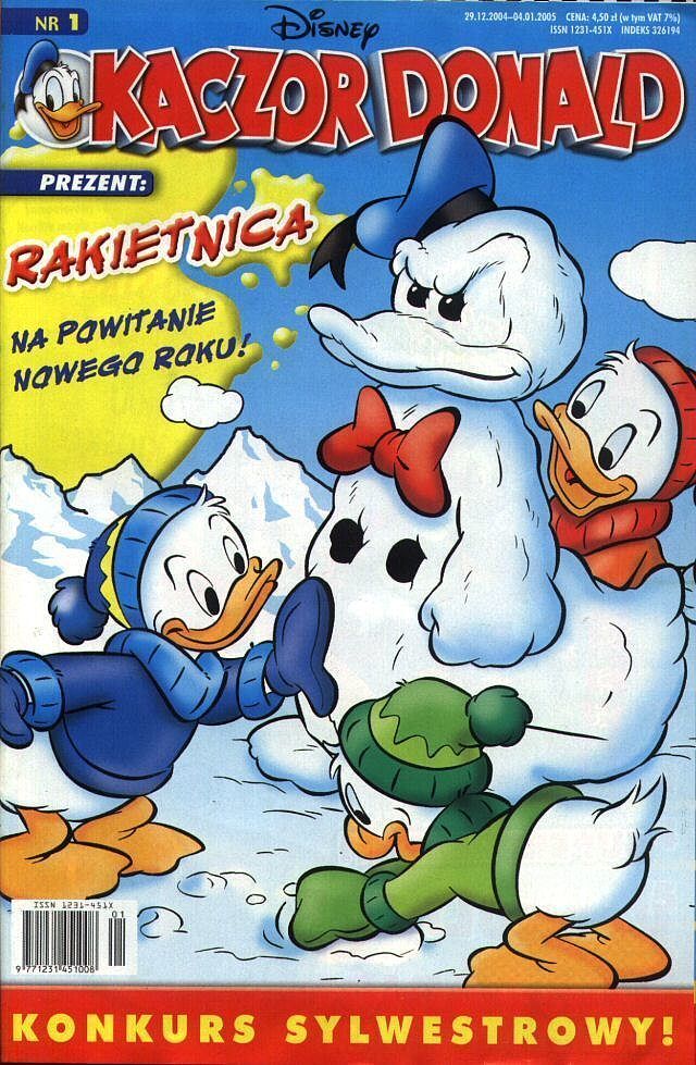 Kaczor Donald - 477 - (1/2005)