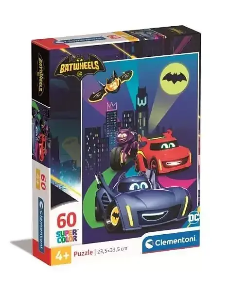 Puzzle 60 super kolor batwheels 26593