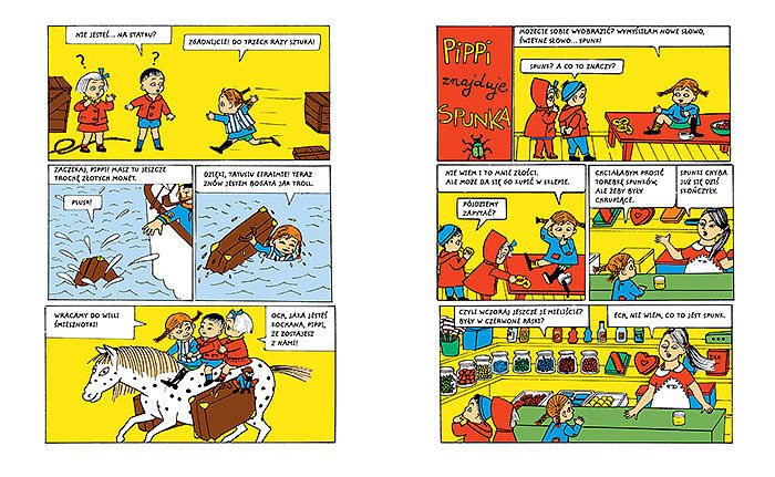 Pippi - 2 - Pippi zawsze sobie poradzi i inne komiksy