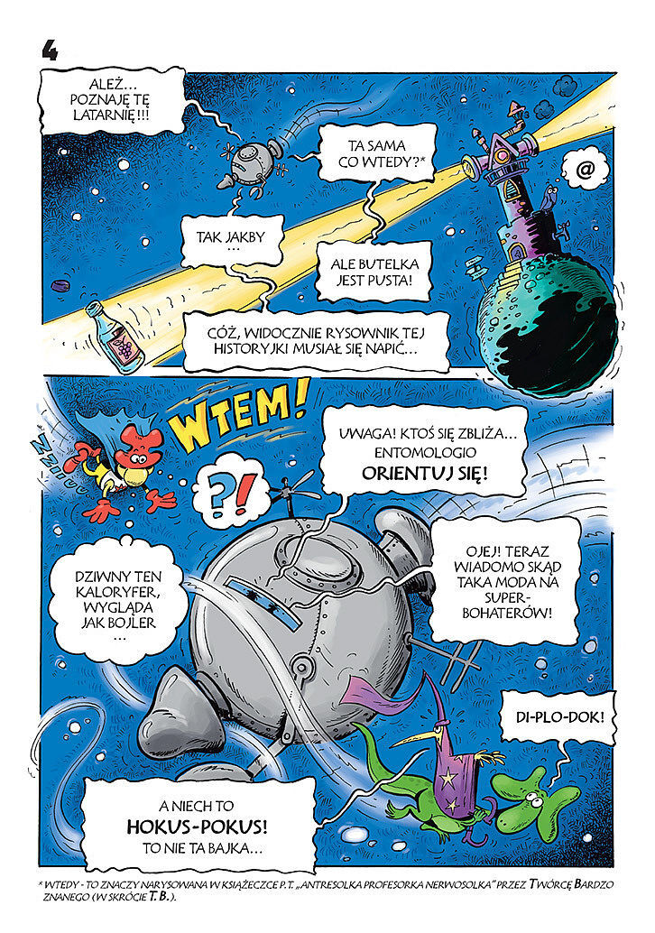 To rozśmiesza, to porusza, czar komiksów Tadeusza!