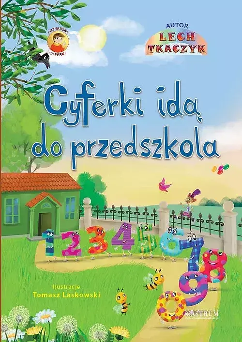 Cyferki idą do przedszkola.
