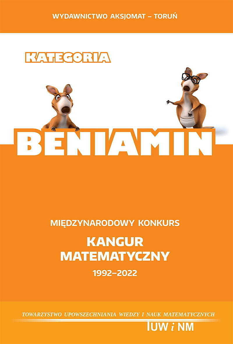 Matematyka z wesołym kangurem beniamin 2022