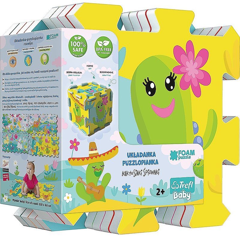 Puzzlopianka układanka kaktusiaki śpiewaki 61265
