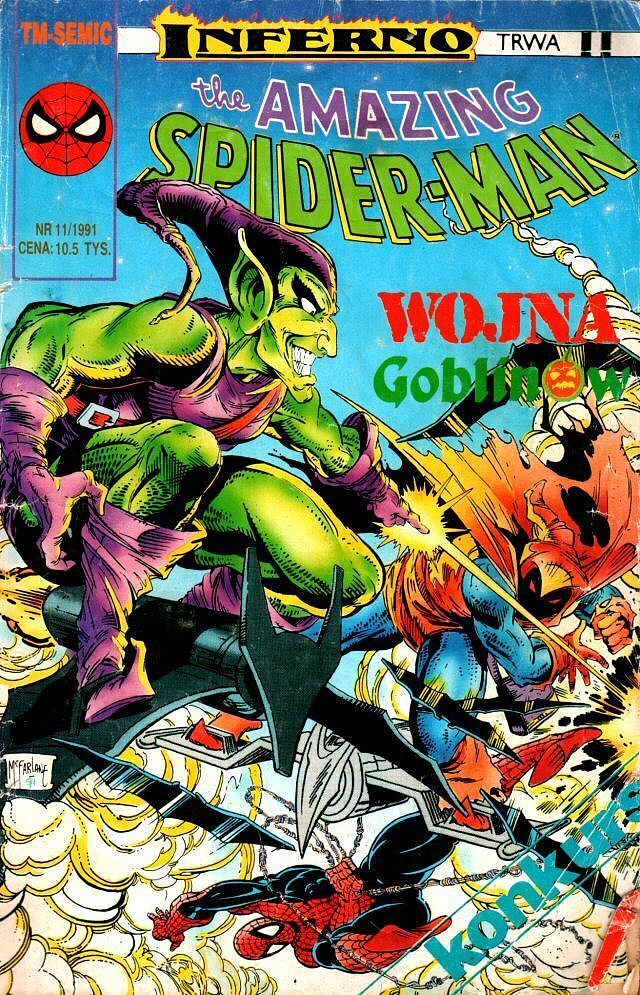 Spider-Man (TM-Semic) - 17 - (11/1991) Wojna Goblinów / Spadający Prowler