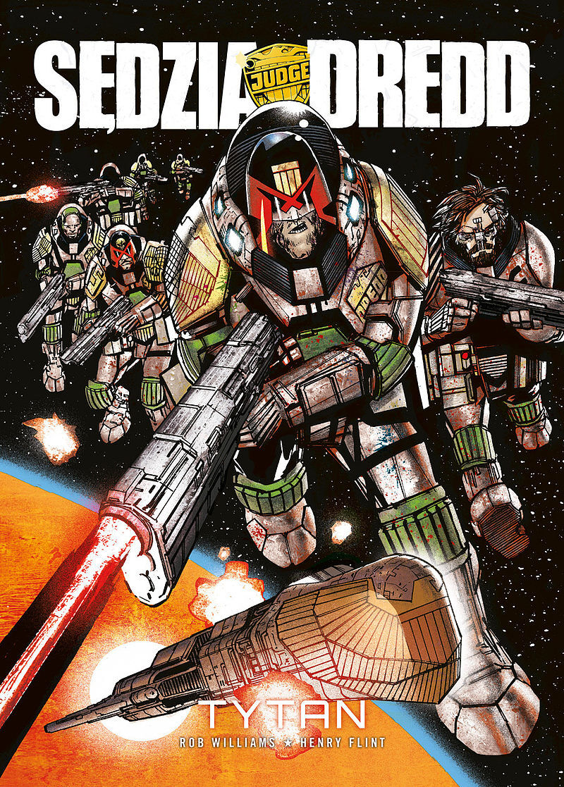 Sędzia Dredd - Tytan (okładka alternatywna)
