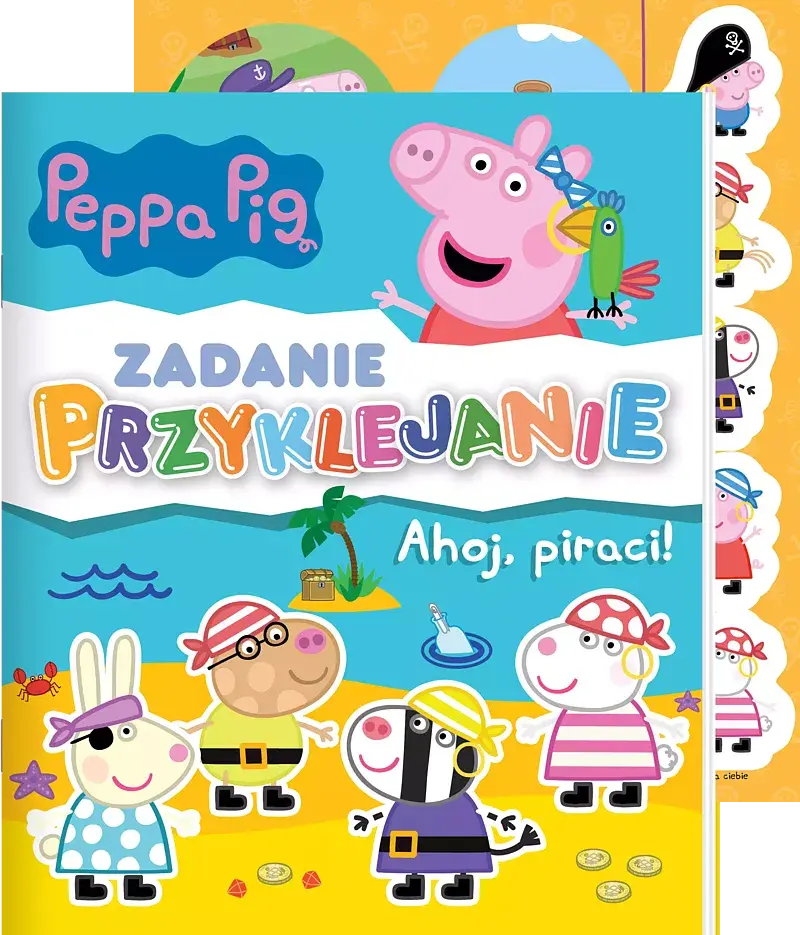 Peppa Pig. Zadanie Przyklejanie cz. 6