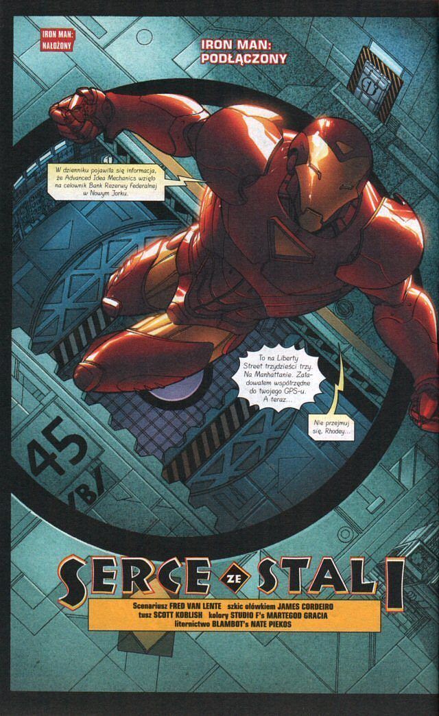 Iron Man - 1 - Serce ze stali (Komiksy dla dzieci Marvel #2)