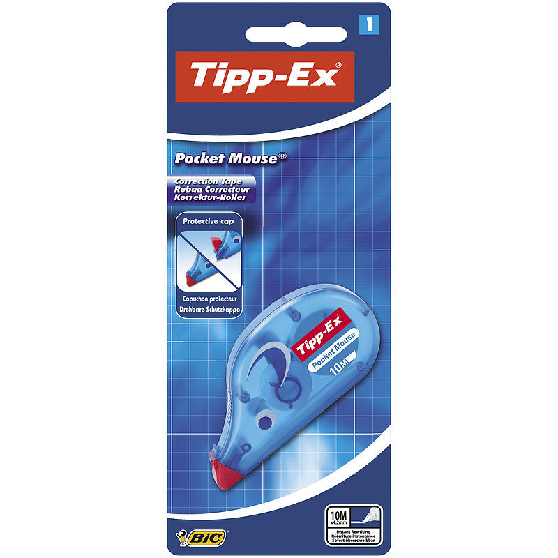 Korektor tipp-ex pocket mouse blister 1szt