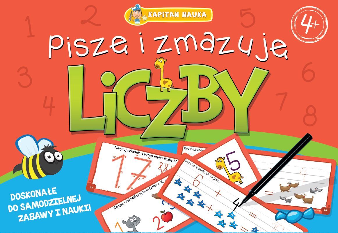 Pakiet Piszę i zmazuję Liczby