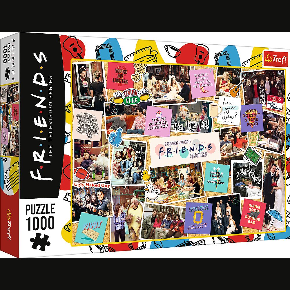 Puzzle 1000 Najlepsze momenty Friends 10716