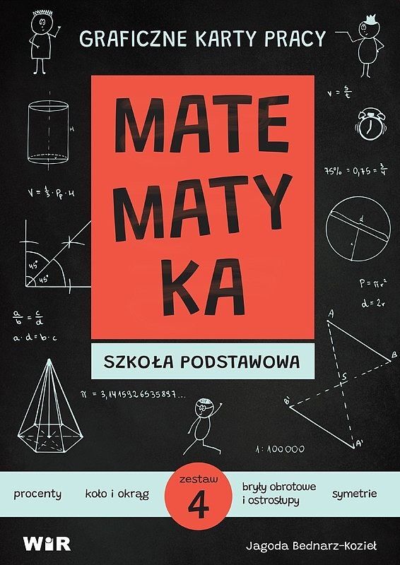 Matematyka graficzne karty pracy dla szkoły podstawowej zestaw 4