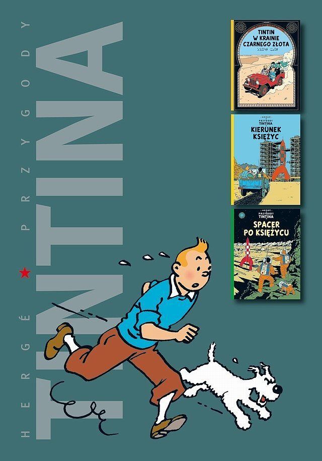 Przygody TinTina - Tintin w krainie czarnego złota, Kierunek Księżyc, Spacer po Księżycu
