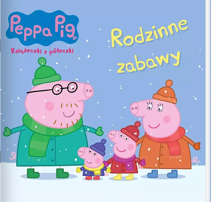 Peppa Pig. Książeczki z półeczki 91. Rodzinne zabawy