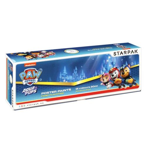 Farby plakatowe 12 kolorów 20ml
