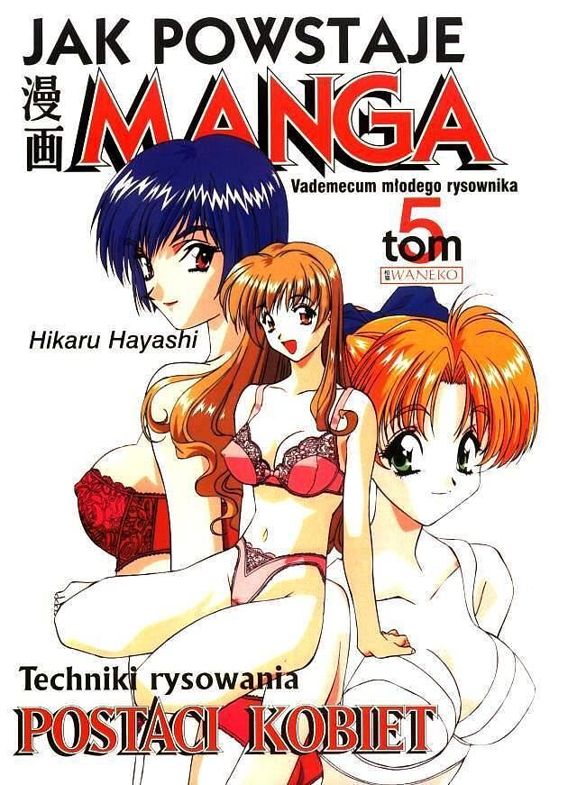 Jak powstaje manga - 5 - Techniki rysowania postaci kobiet