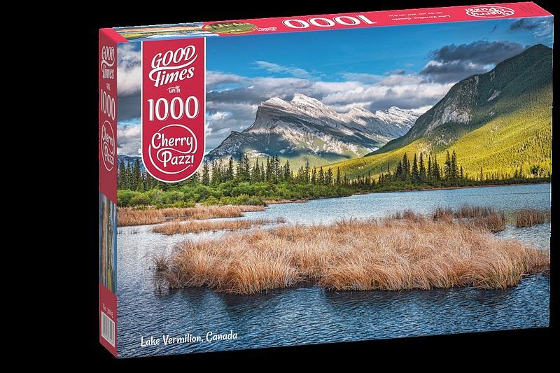 Puzzle 1000 lake vermilion, banff national park, canada