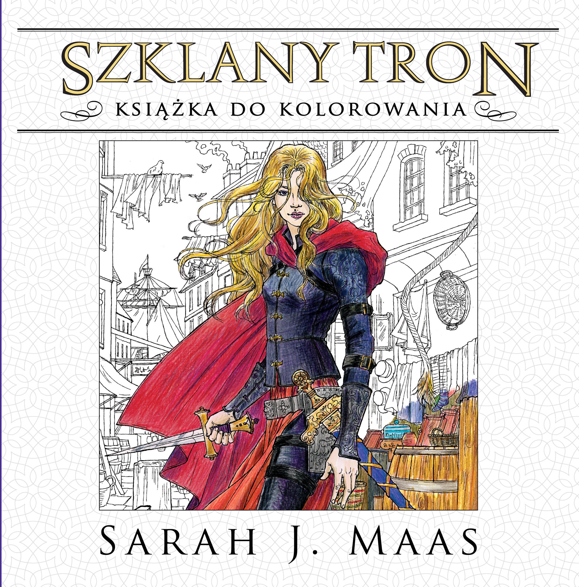 Szklany tron. Książka do kolorowania
