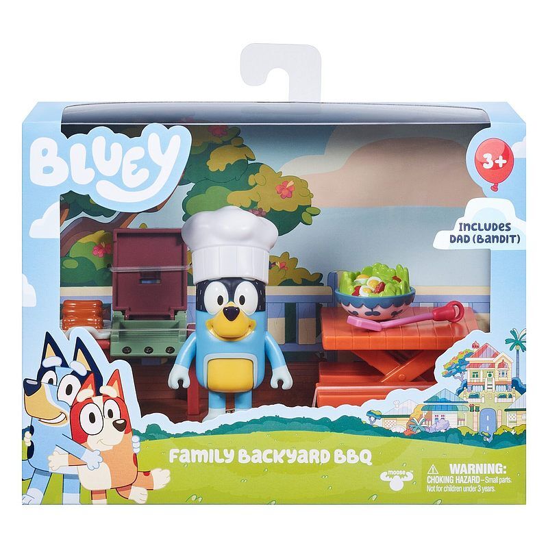 Figurki mini zestaw podwórko bluey blu13030