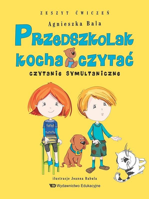 Przedszkolak kocha czytać zeszyt ćwiczeń czytanie symultaniczne