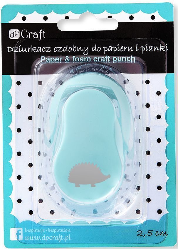 Dziurkacz ozdobny jeż do papieru i pianki 2,5cm