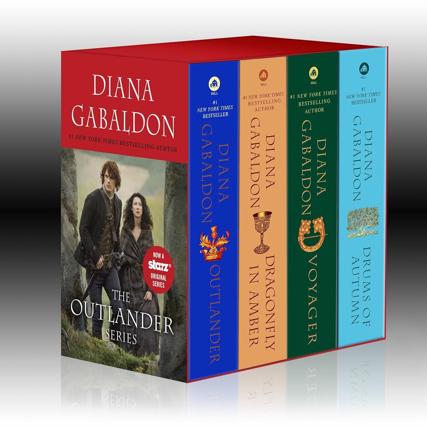 Boxed Set. Outlander / Dragonfly in Amber / Voyager / Drums of Autumn