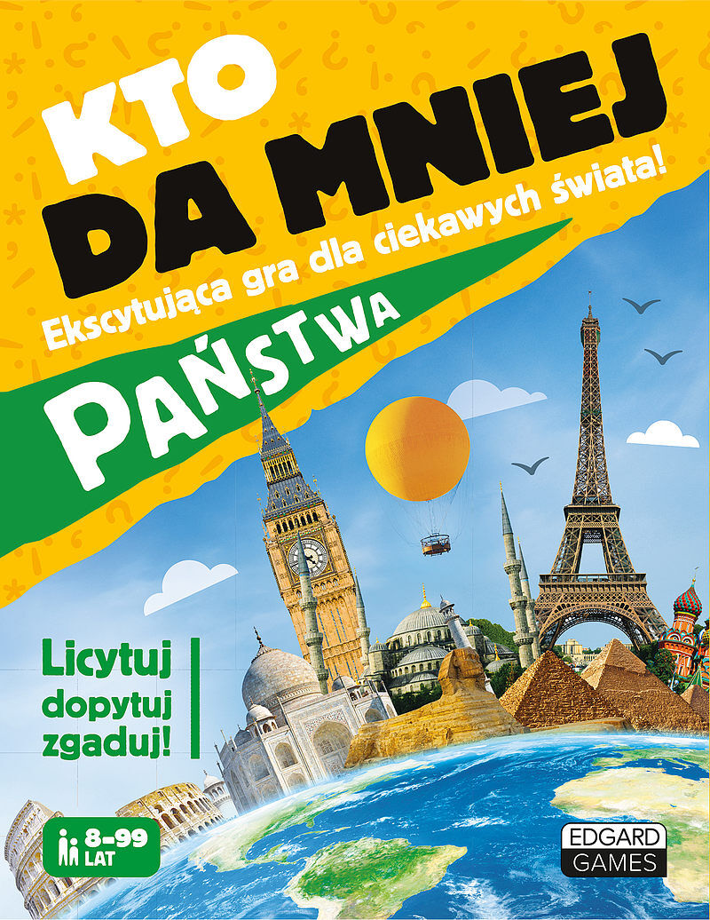 Kto da mniej. Państwa. Edgard Games